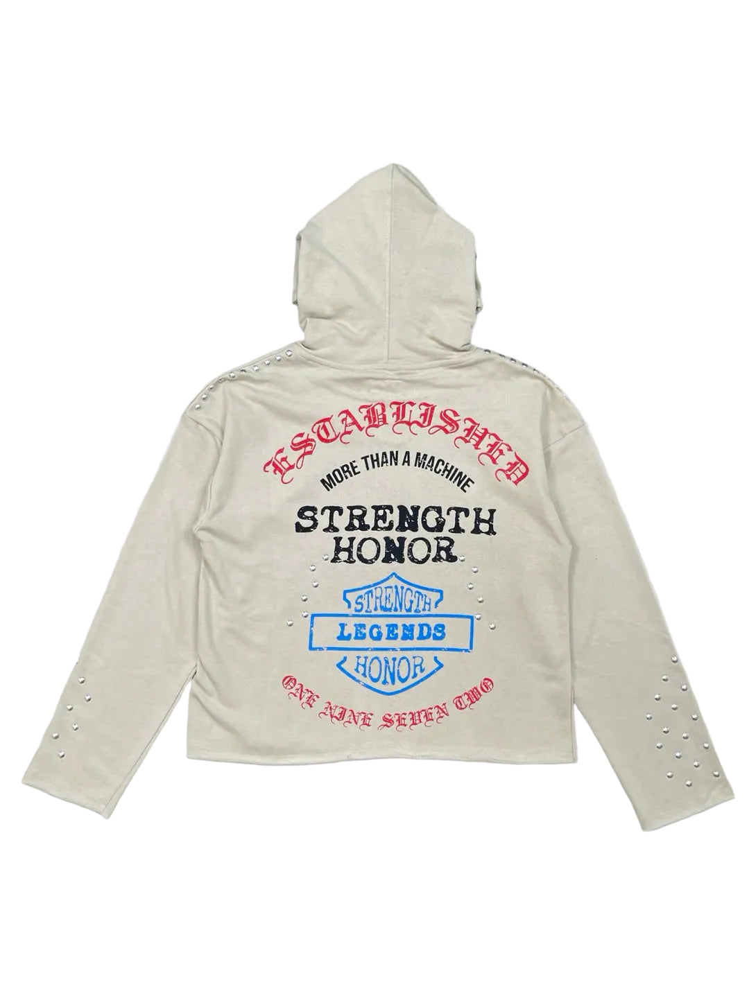 ESTABLISHED STUDDED F/T HOODIE