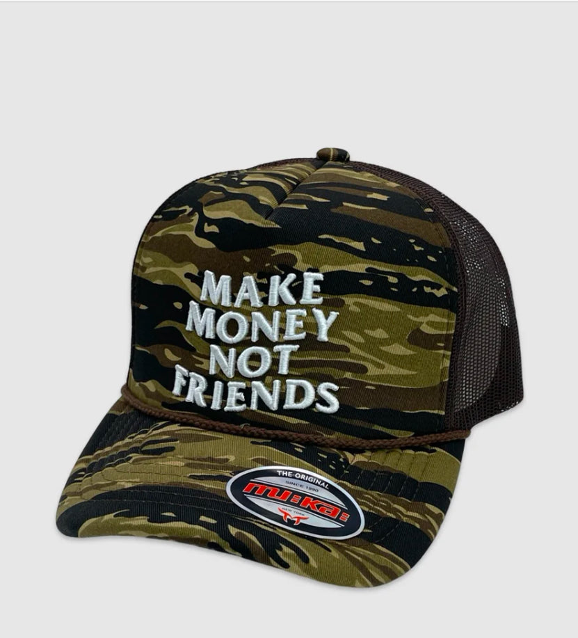 MAKE MONEY NOT FRIENDS Trucker Hat