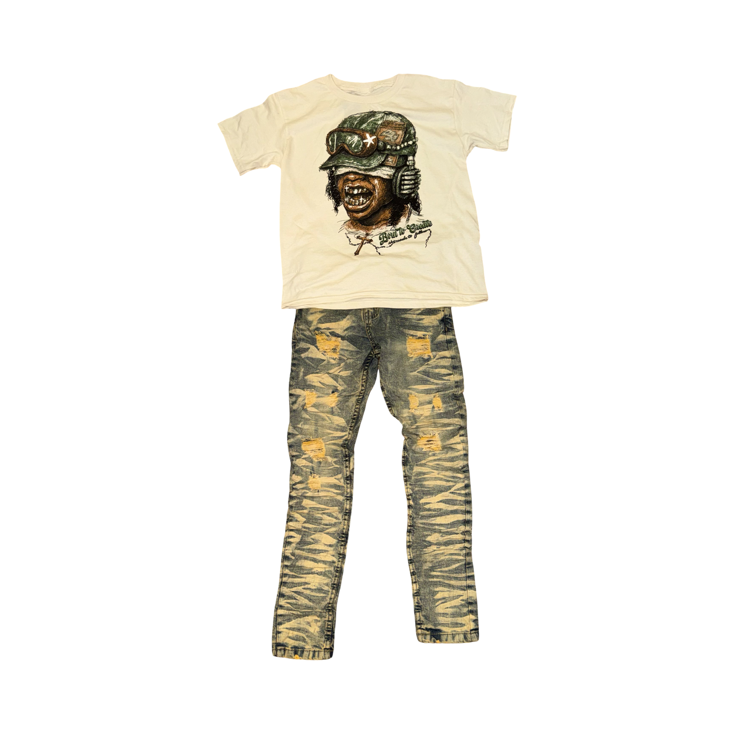 Kid's WILD TIGER DENIM JEANS