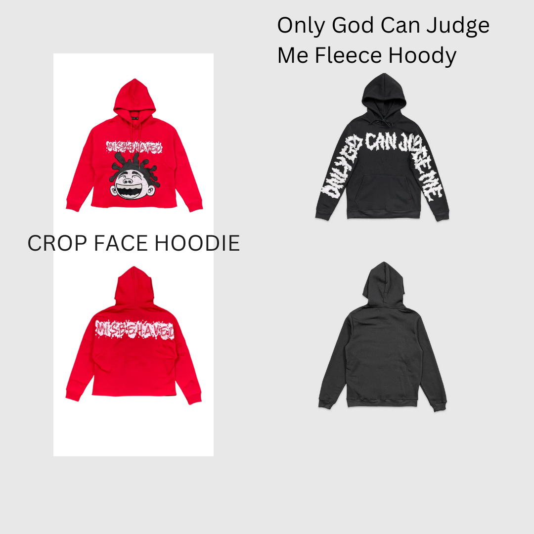 Only God Can Judge Me Fleece Hoody