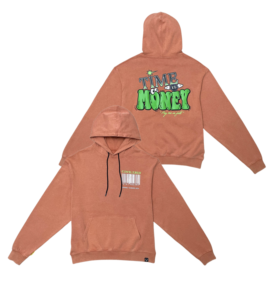 TIME IS MONEY HOODY