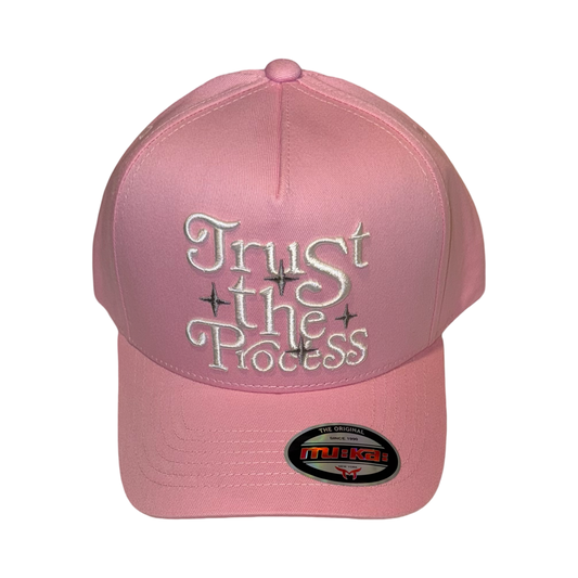Trust the Process Dad Cap (Pink)