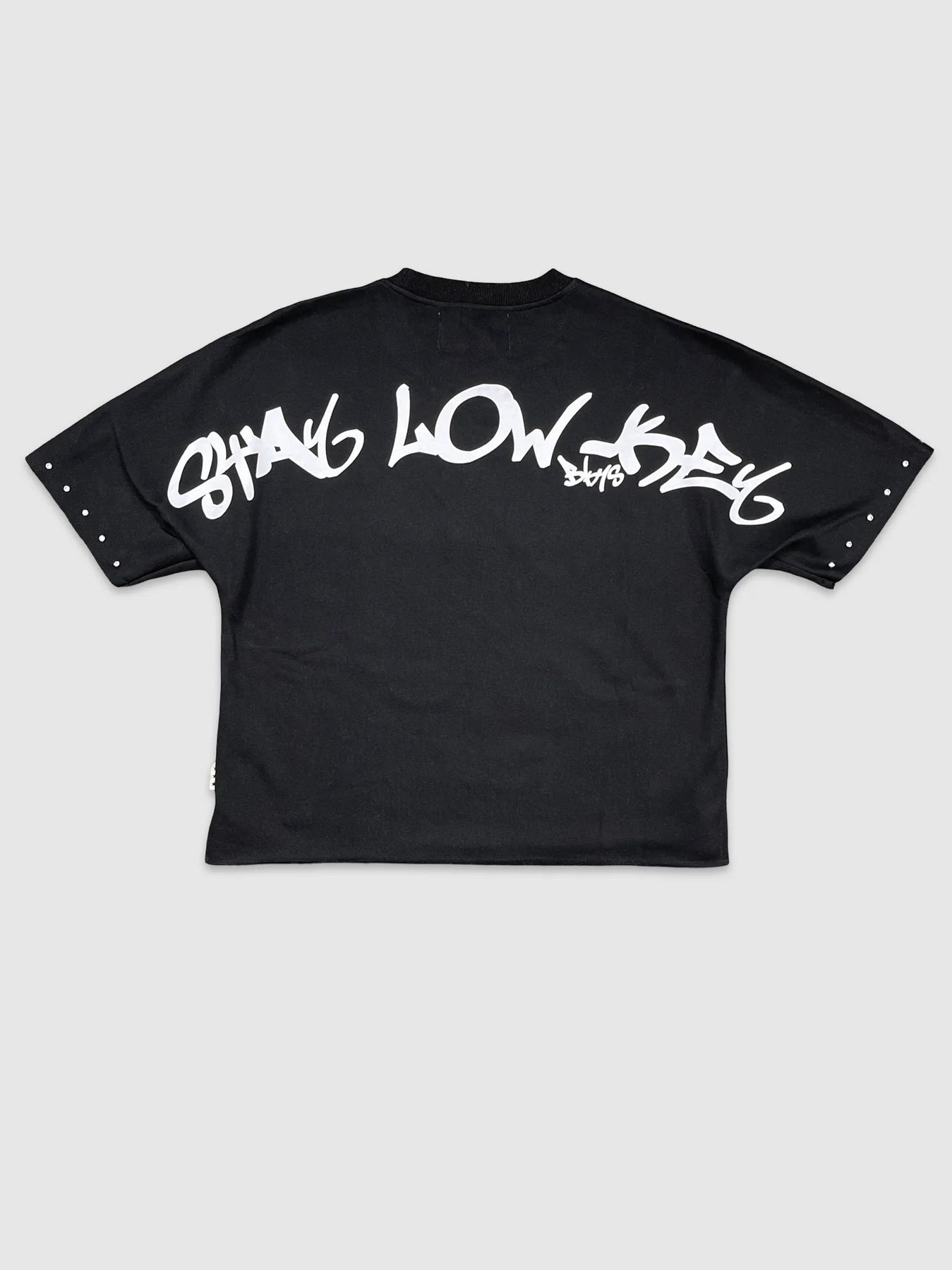 LOWKEY CROP 3/4 SLEEVE TEE