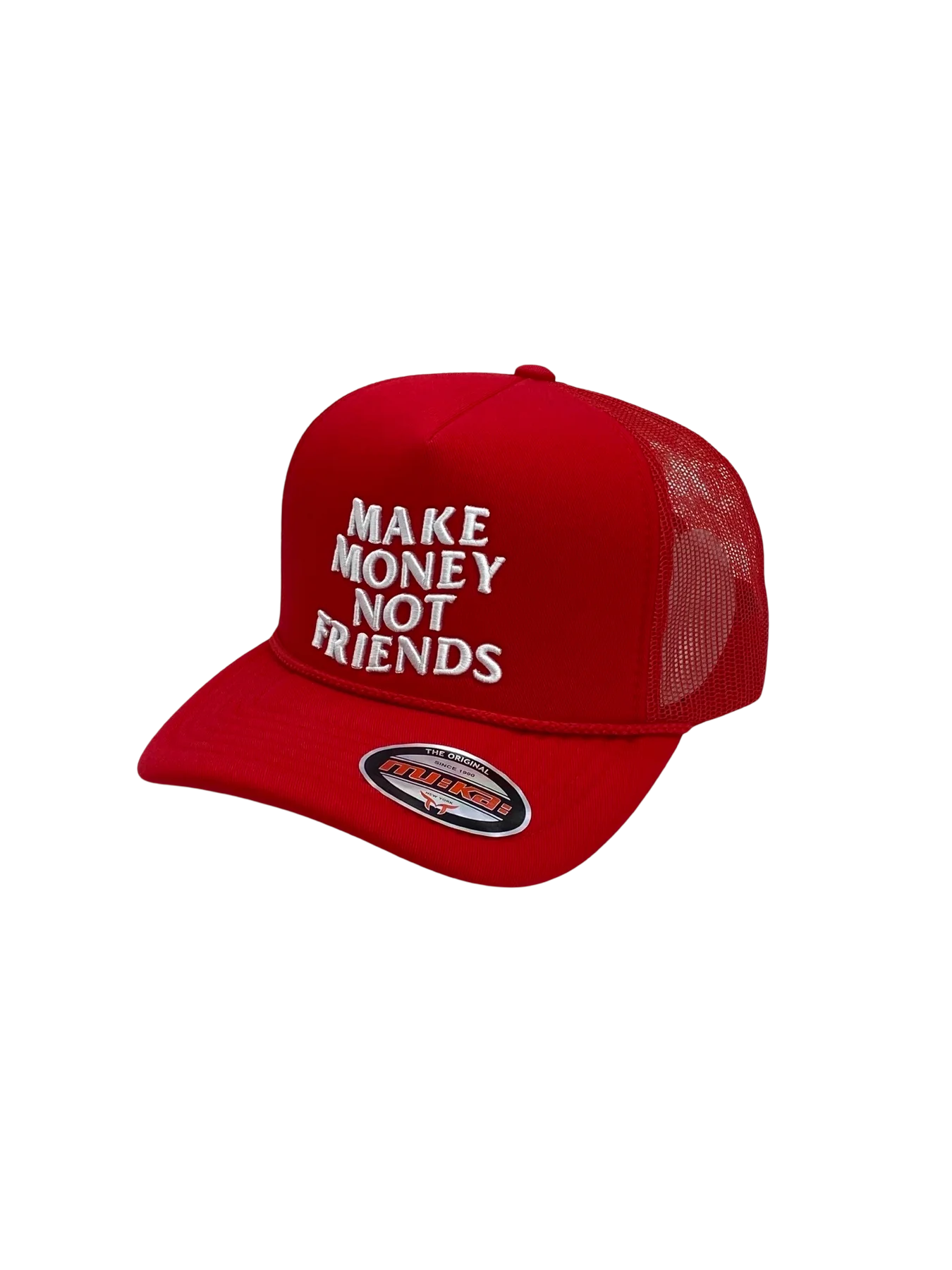 MAKE MONEY NOT FRIENDS Trucker Hat