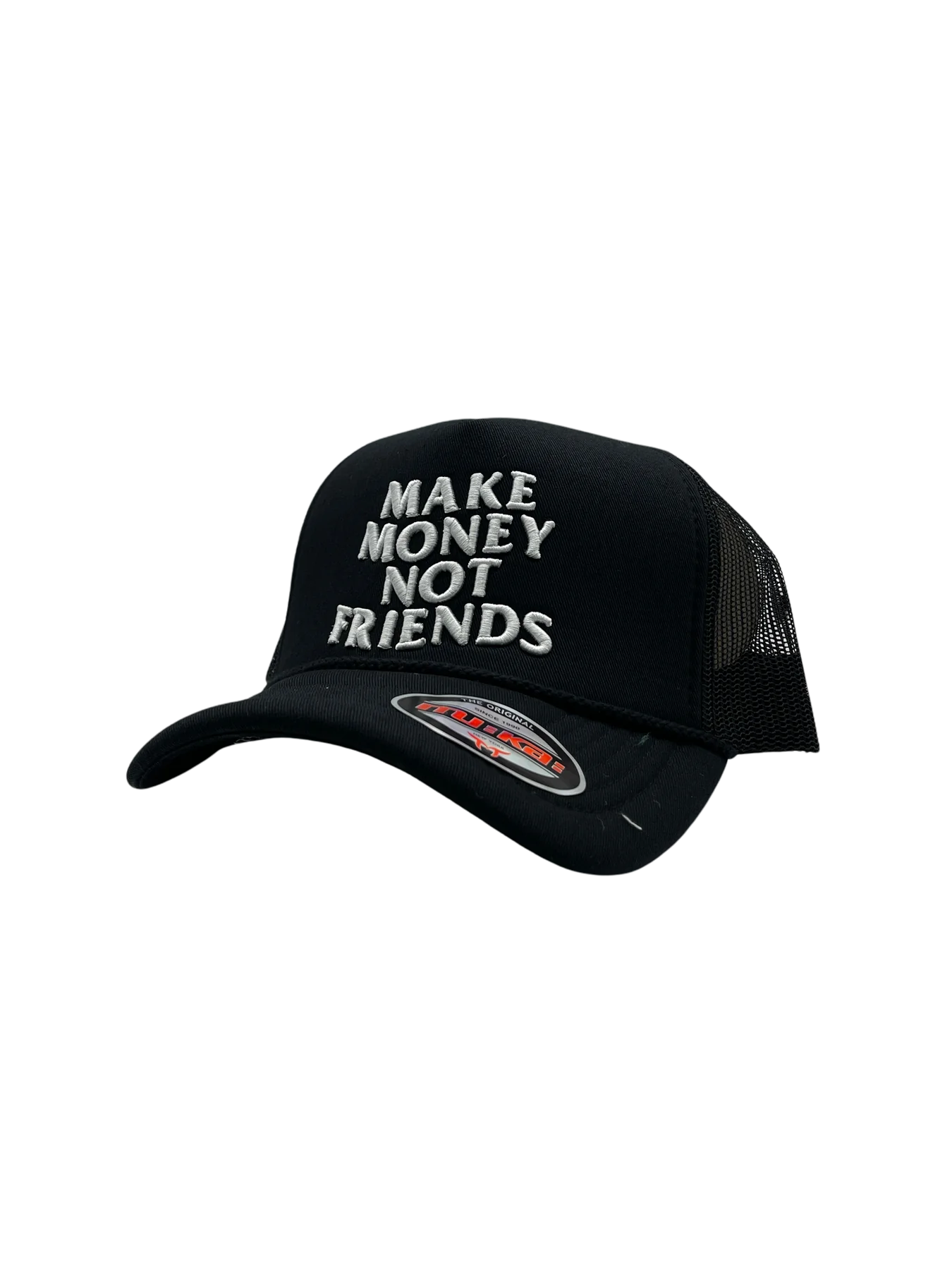 MAKE MONEY NOT FRIENDS Trucker Hat