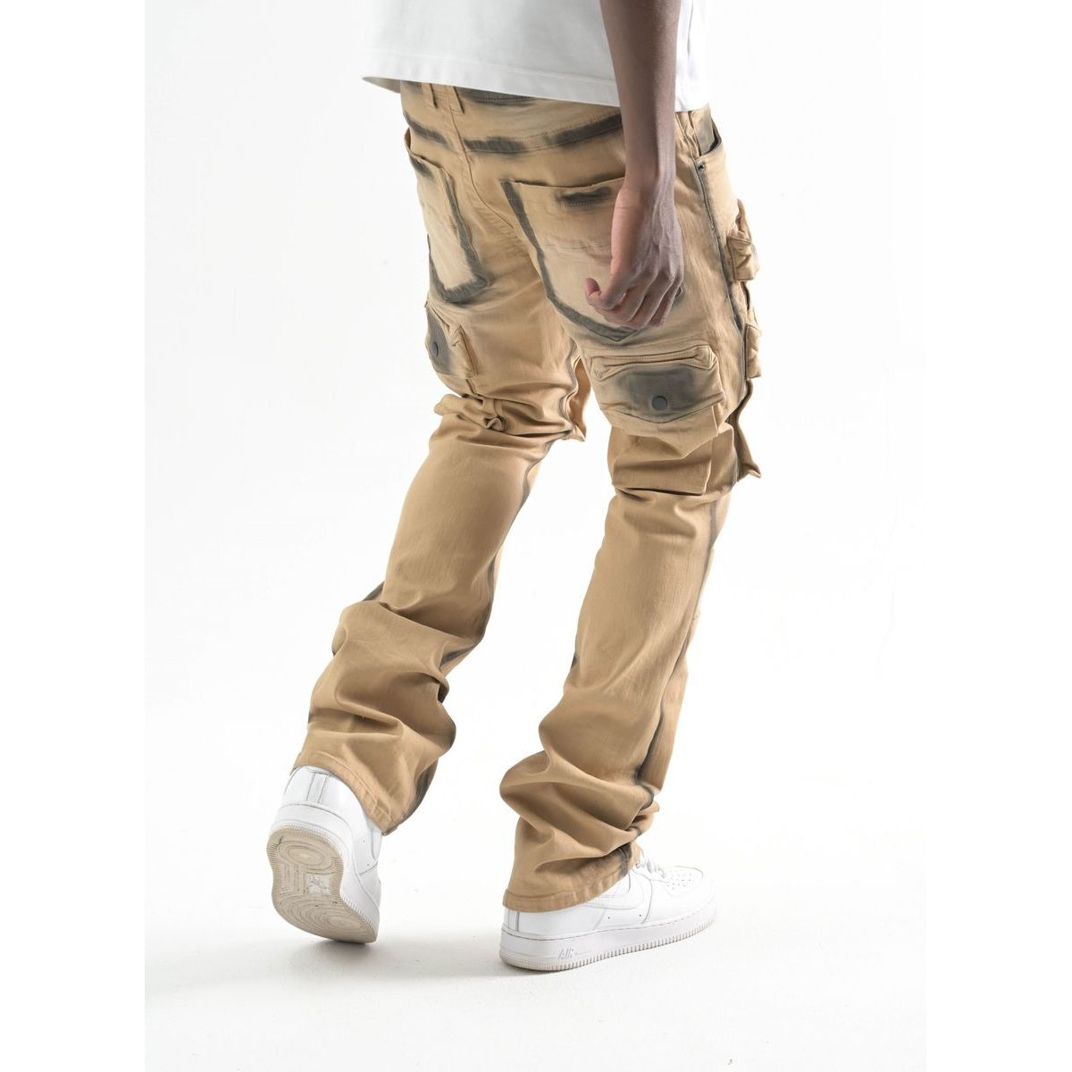 PREMIUM STACK PANTS WITH MULTI POCKETS