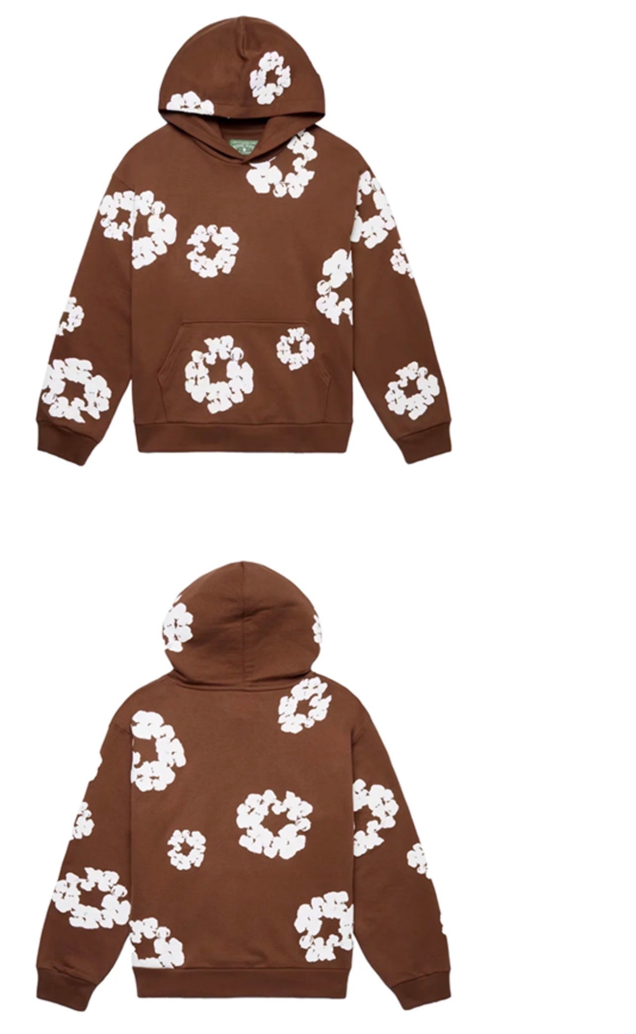 KID'S FLOWER FLEECE PULLOVER HOODIE