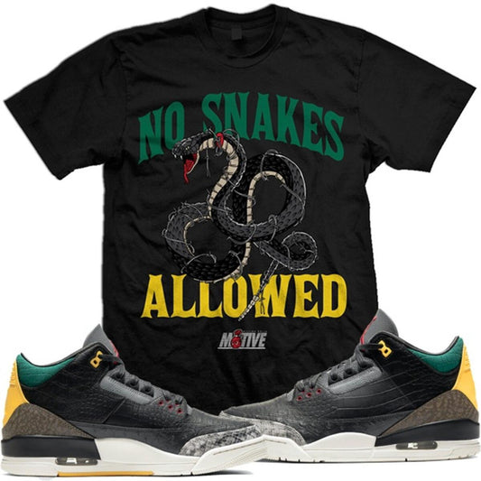 No Snakes Allowed Tee