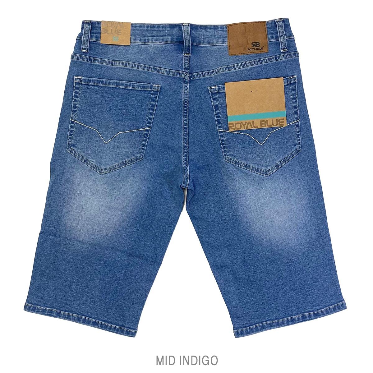 Denim Shorts Moderate Rips