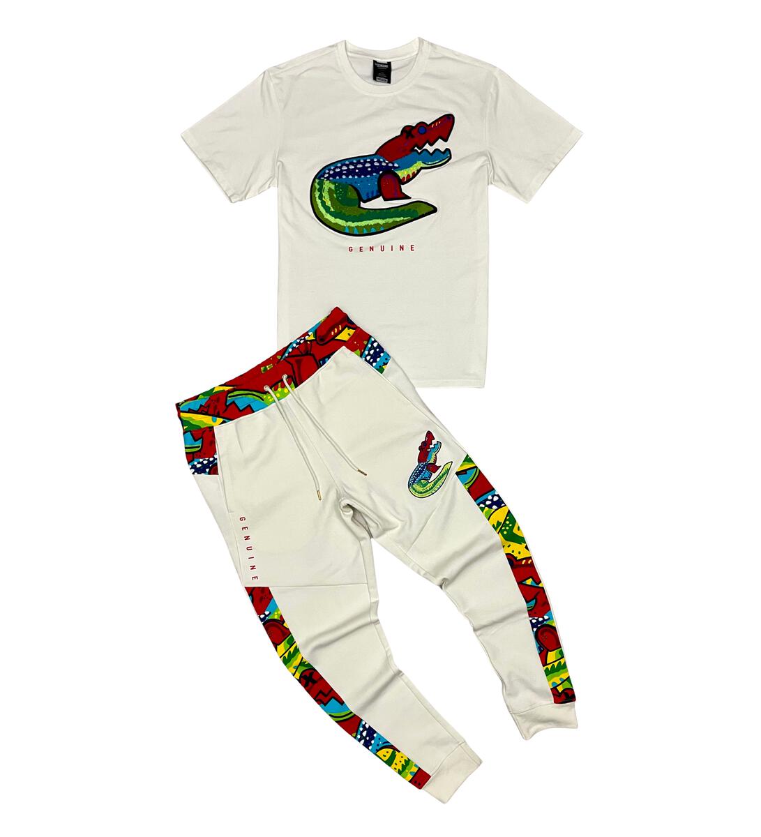 "GATOR" T-SHIRT JOGGER SET