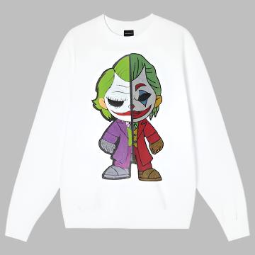 Split Villain Chenille Fleece Crewneck Fleece