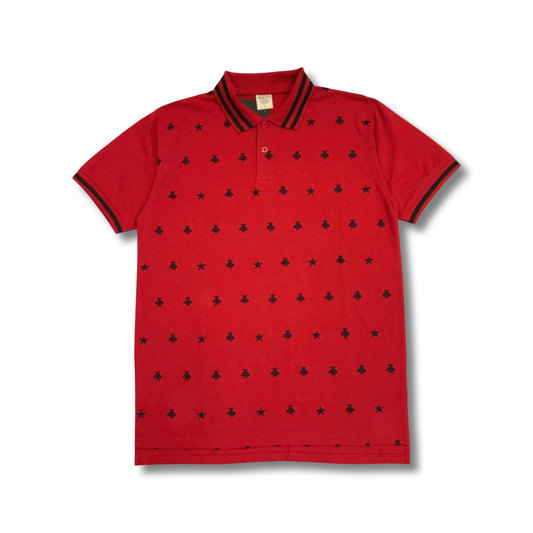 All Over Emb Polo Shirt