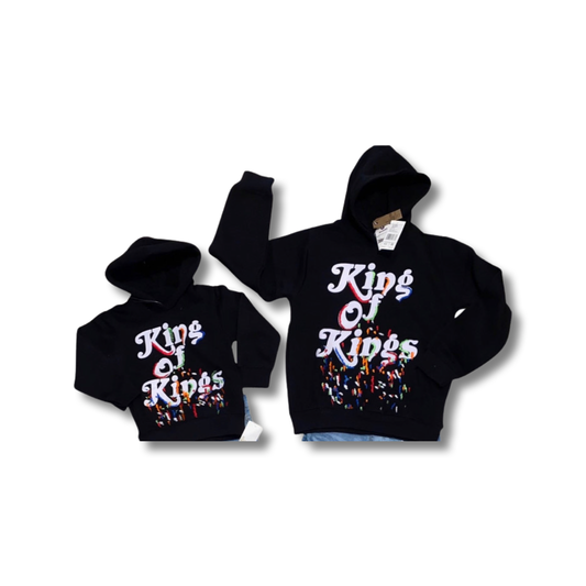 Kid's King of Kings Fleece Pullover Hoodie