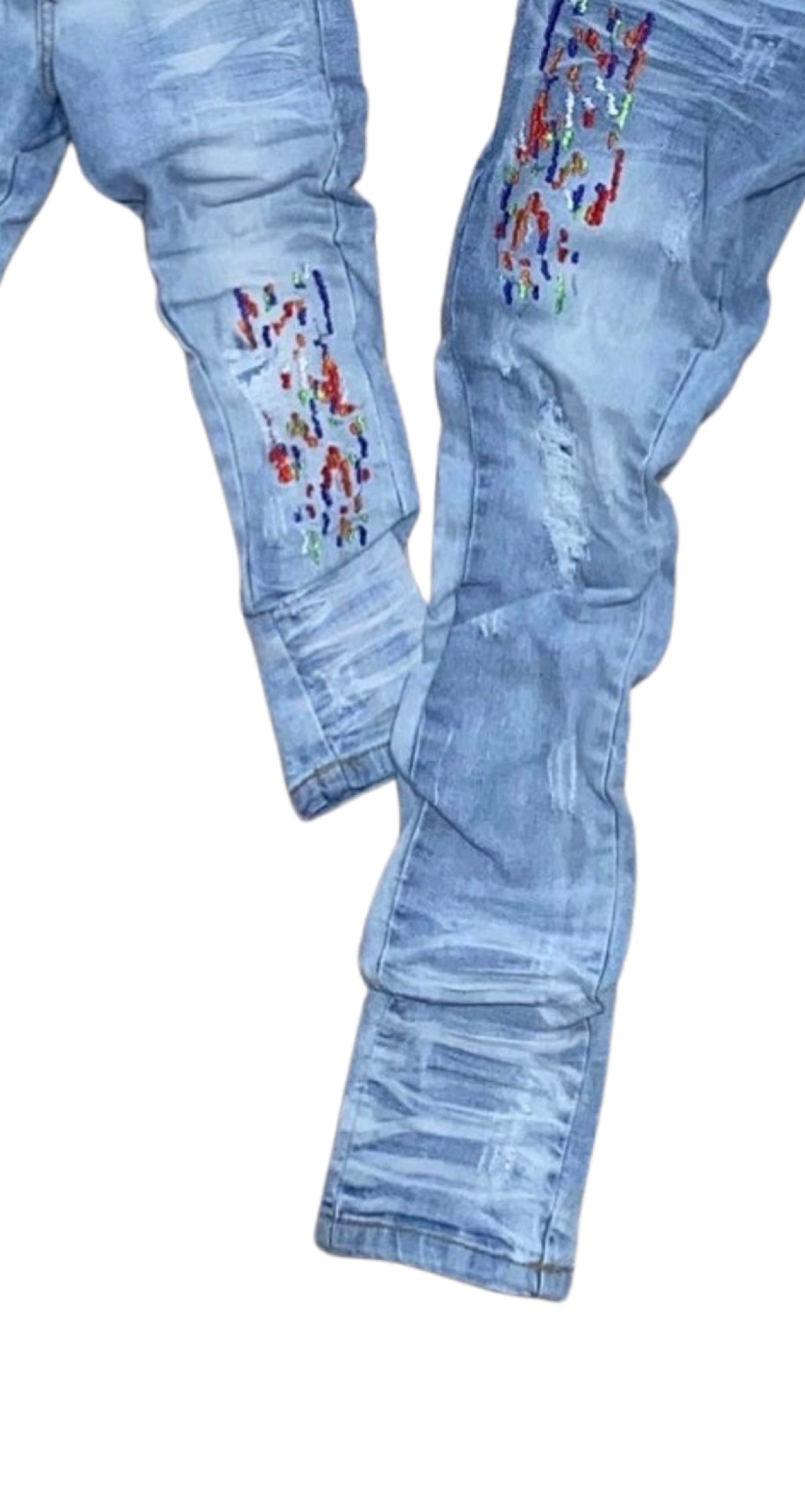 Kid's King of Kings Stack Slim Denim Jeans