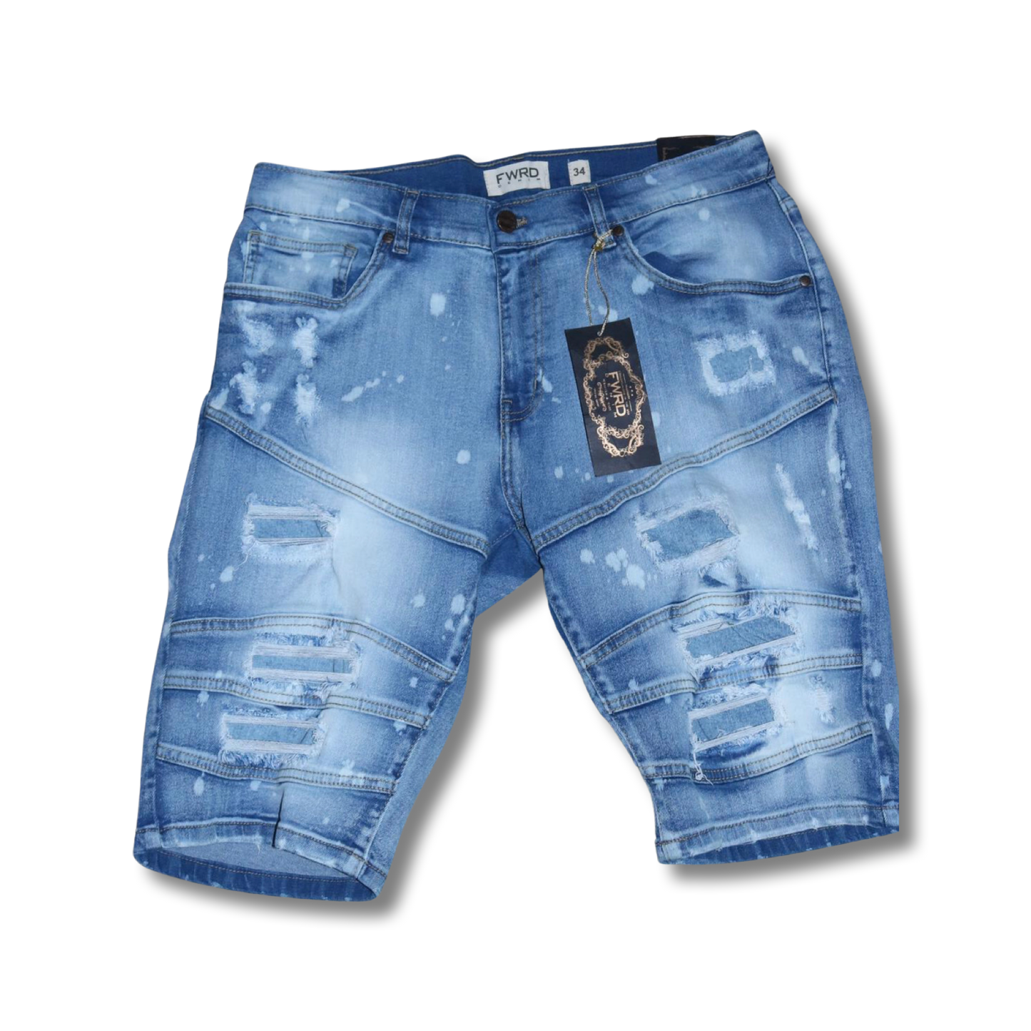 Hold the Vision Denim Shorts